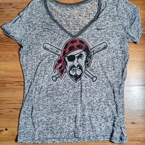 Nike Women's Gray Graphic Tee